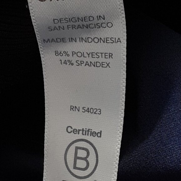 Athleta Brooklyn Jogger Blue Snakeskin Size 8 - Picture 11 of 13